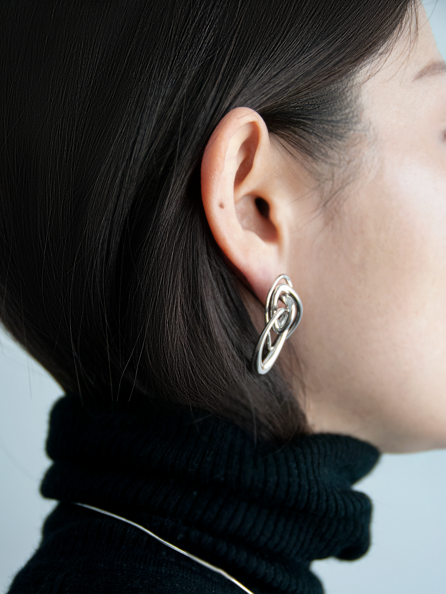 Space Within Earrings - minimal yet bold contemporary design by nood