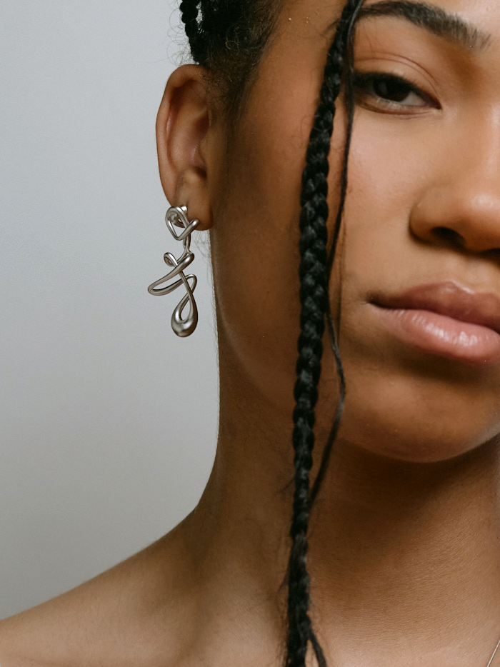 Calligraphy Earrings
