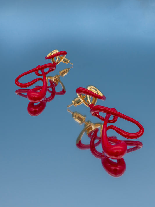 Limited Edition｜Calligraphy Earrings